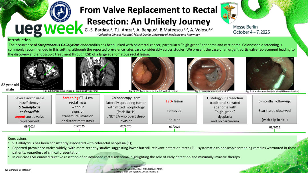 FROM VALVE REPLACEMENT TO RECTAL RESECTION: AN UNLIKELY JOURNEY