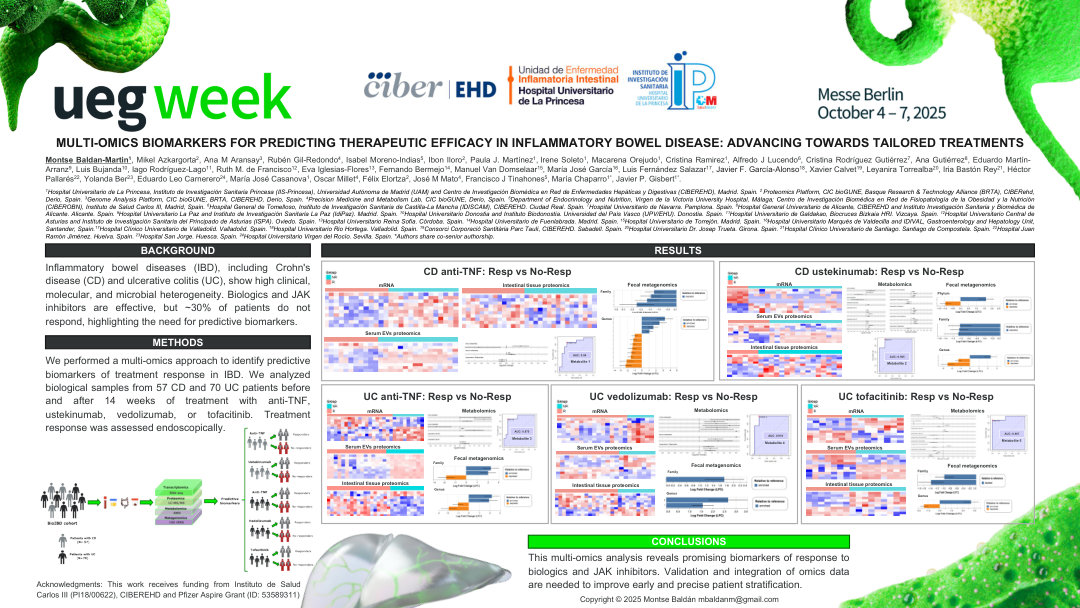 MULTI-OMICS BIOMARKERS FOR PREDICTING THERAPEUTIC EFFICACY IN INFLAMMATORY BOWEL DISEASE: ADVANCING TOWARDS TAILORED TREATMENTS