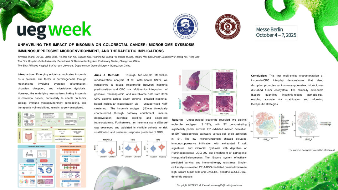 UNRAVELING THE IMPACT OF INSOMNIA ON COLORECTAL CANCER: MICROBIOME DYSBIOSIS, IMMUNOSUPPRESSIVE MICROENVIRONMENT, AND THERAPEUTIC IMPLICATIONS