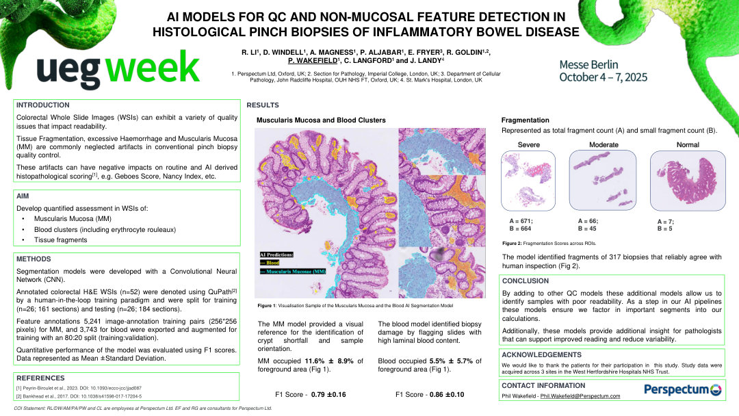AI MODELS FOR QC AND NON-MUCOSAL FEATURE DETECTION IN HISTOLOGICAL PINCH BIOPSIES OF INFLAMMATORY BOWEL DISEASE