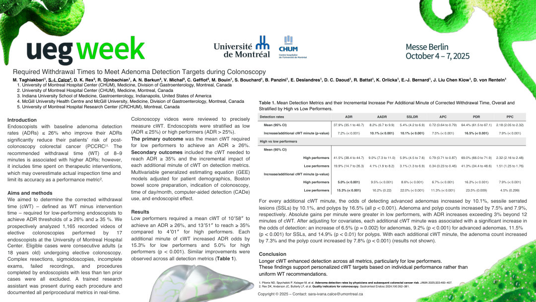 REQUIRED WITHDRAWAL TIMES TO MEET ADENOMA DETECTION TARGETS DURING COLONOSCOPY