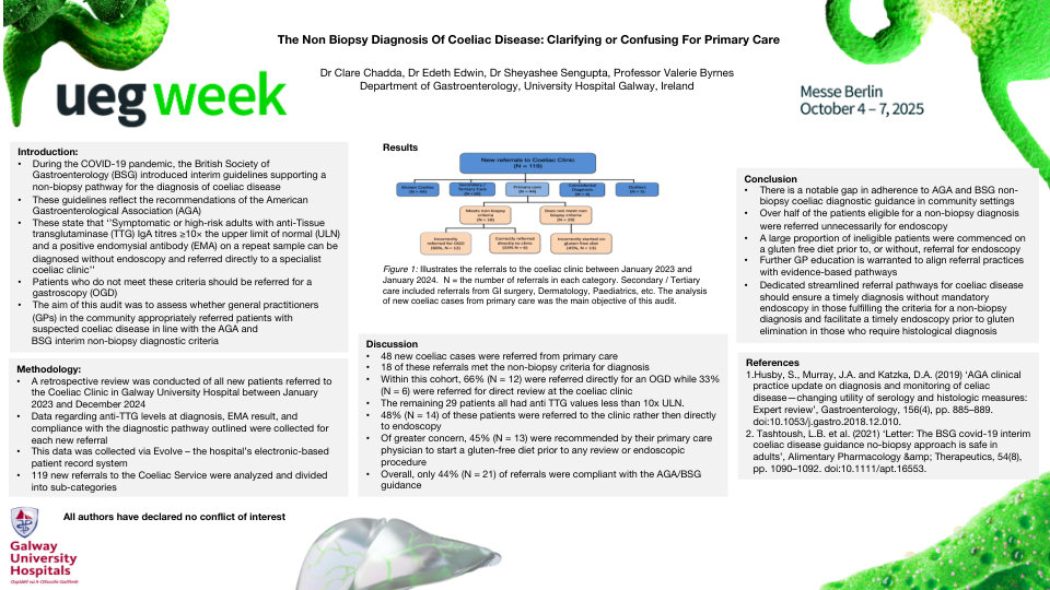 THE NON-BIOPSY DIAGNOSIS OF COELIAC DISEASE: CLARIFYING OR CONFUSING FOR PRIMARY CARE