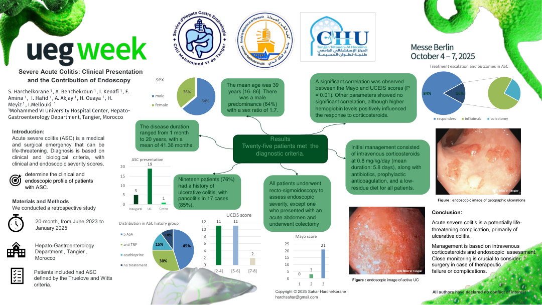 SEVERE ACUTE COLITIS: CLINICAL PRESENTATION AND THE CONTRIBUTION OF ENDOSCOPY