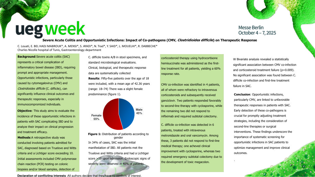SEVERE ACUTE COLITIS AND OPPORTUNISTIC INFECTIONS: IMPACT OF CO-PATHOGENS (CMV, CLOSTRIDIOIDES DIFFICILE) ON THERAPEUTIC RESPONSE