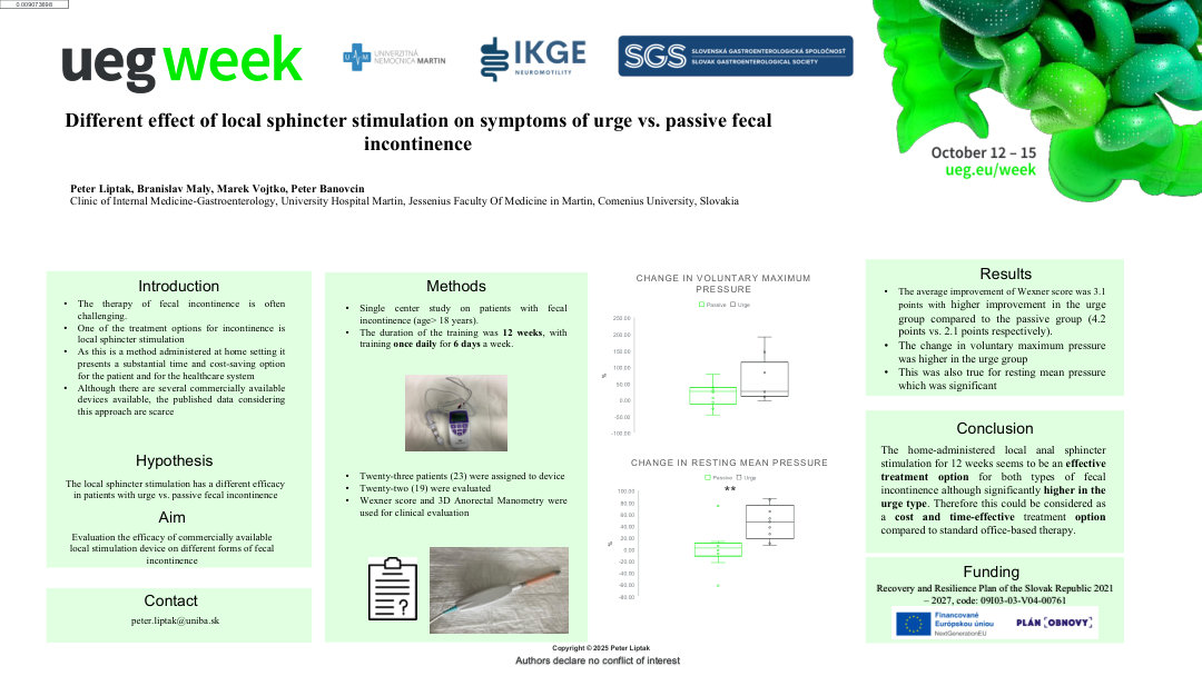 DIFFERENT EFFECT OF LOCAL SPHINCTER STIMULATION ON ANAL FUNCTION AND SYMPTOMS OF URGE VS. PASSIVE FECAL INCONTINENCE
