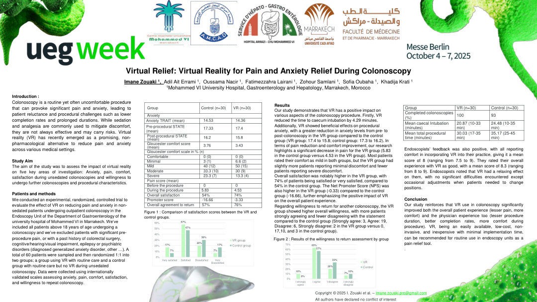 VIRTUAL RELIEF: VIRTUAL REALITY FOR PAIN AND ANXIETY RELIEF DURING COLONOSCOPY