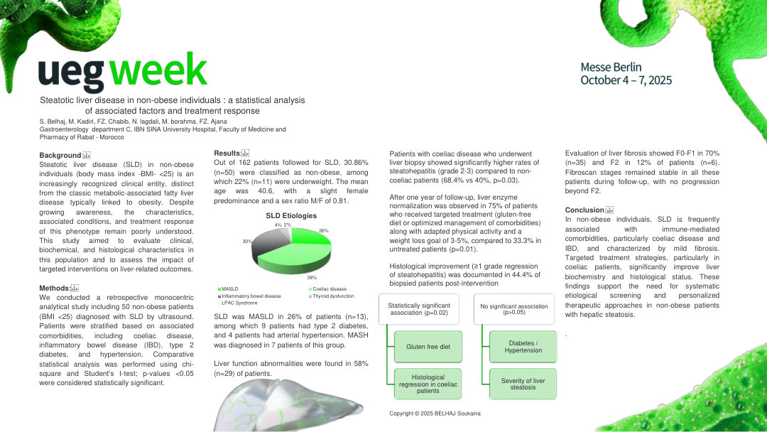 STEATOTIC LIVER DISEASE IN NON-OBESE INDIVIDUALS: A STATISTICAL ANALYSIS OF ASSOCIATED FACTORS AND TREATMENT RESPONSE