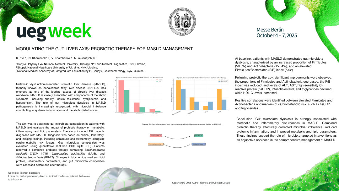 MODULATING THE GUT-LIVER AXIS: PROBIOTIC THERAPY FOR MASLD MANAGEMENT